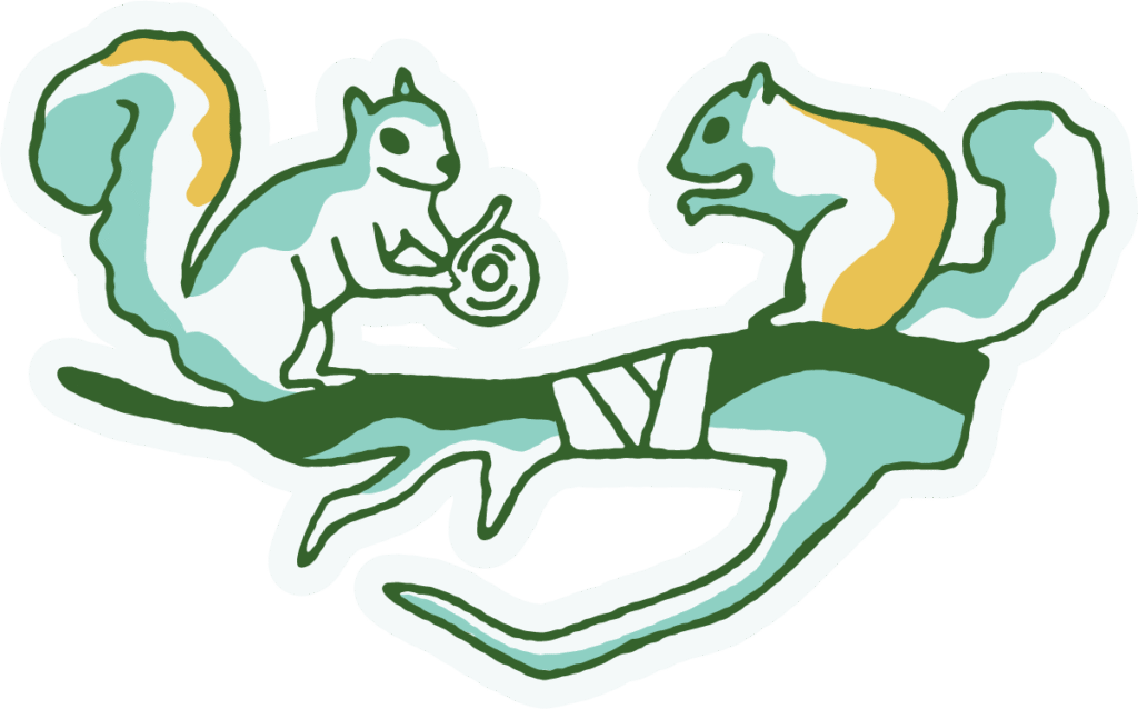 Squirrels Illustration