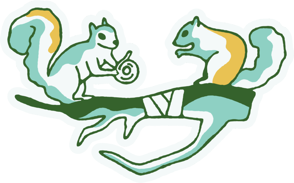 Squirrels Illustration