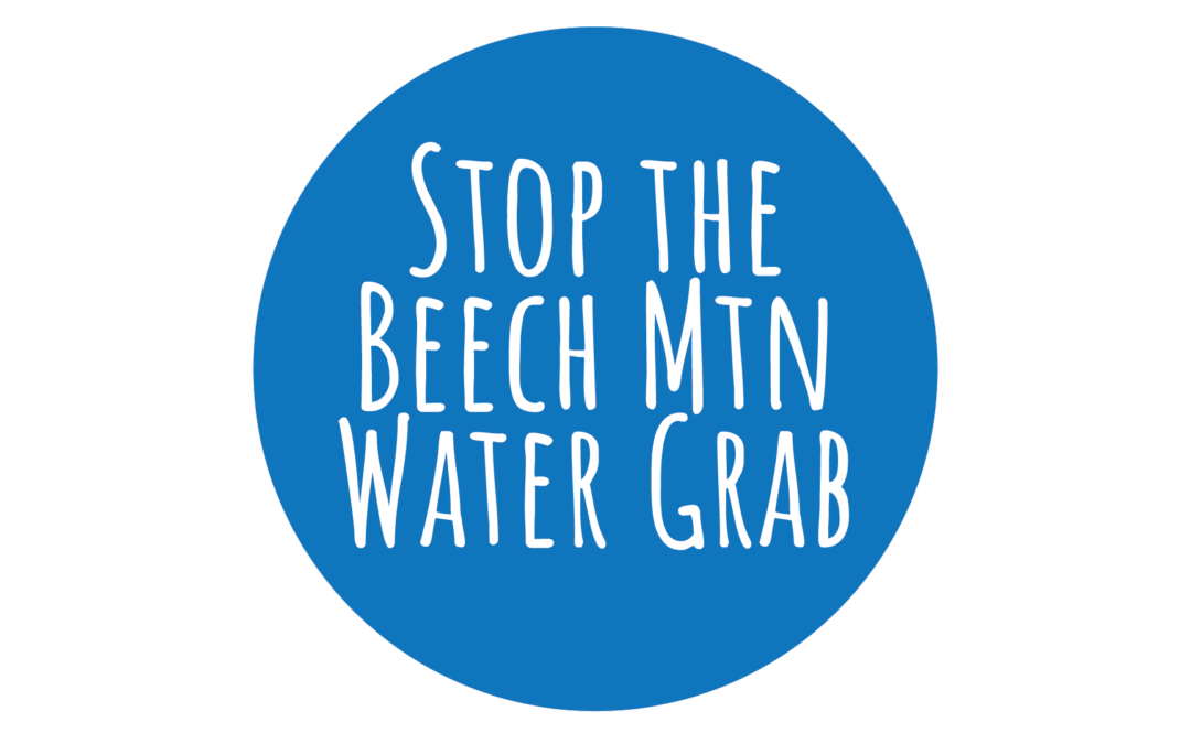 Tell Beech Mountain Town Council: Fix Your Pipes. Save Our River.