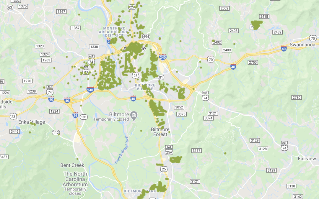 Get to Know Your (Other) Neighbors with the Asheville Tree Map