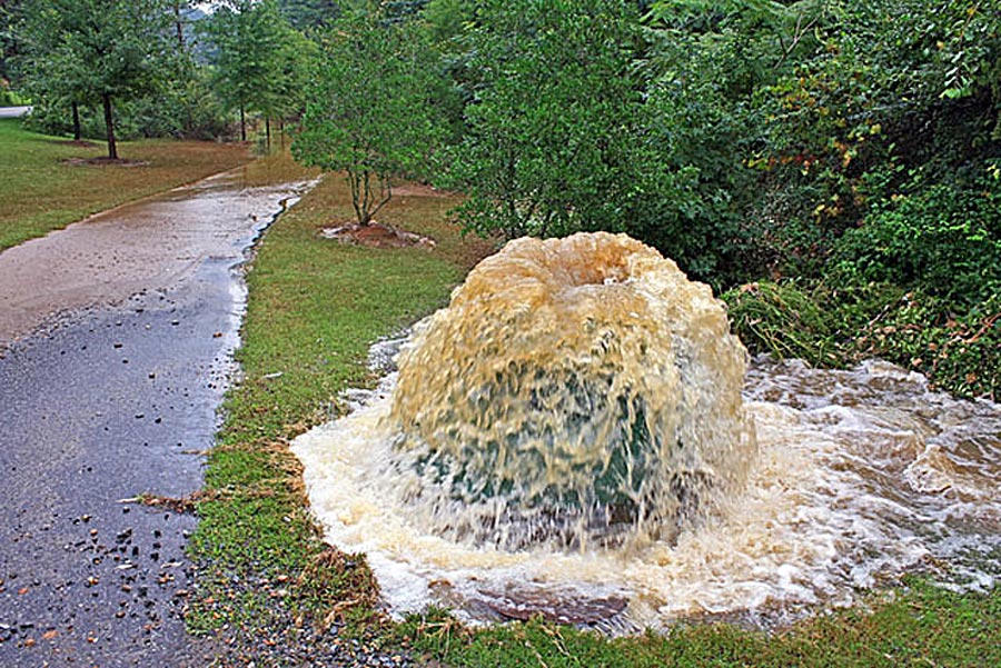 One Million Gallons of Sewage Overflowed into Western North Carolina Waterways during Six Month Period
