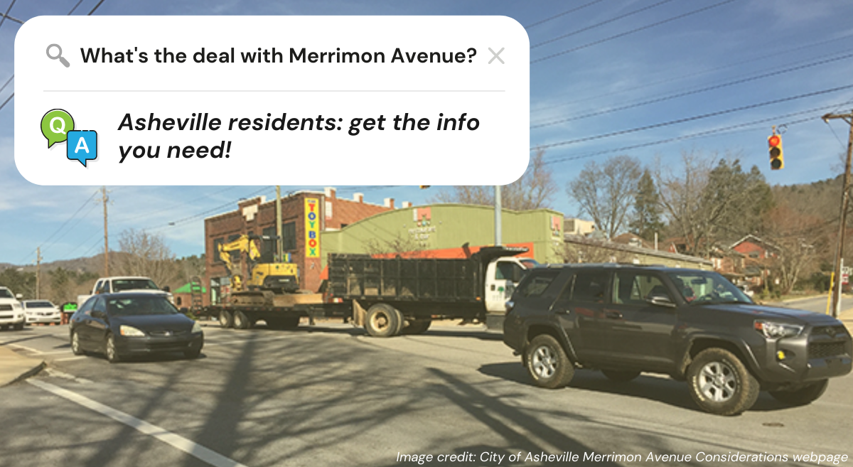 Asheville’s Merrimon Avenue Reconfiguration