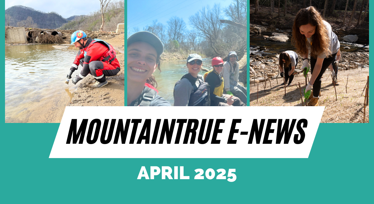 MountainTrue’s April E-Newsletter