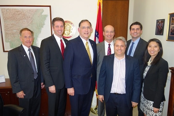 Meeting with Sen. John Boozman, R-Arkansas, and his staff.