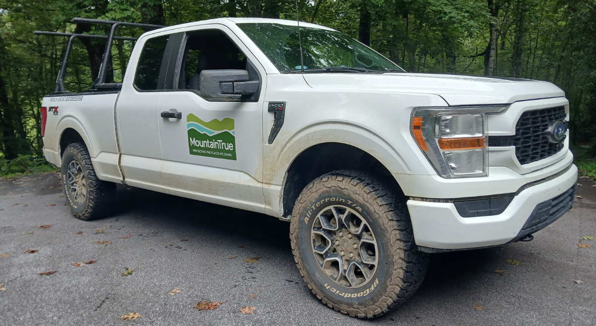 Glass Foundation Supports New Truck For French Broad Riverkeeper!