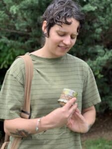 Max Trumpower is reunited with ceramic cup