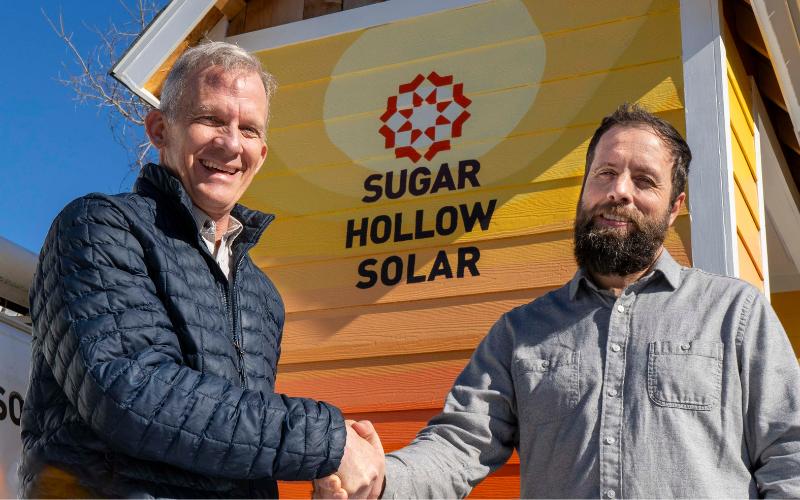 Sugar Hollow Solar partnership March24 e-news pic