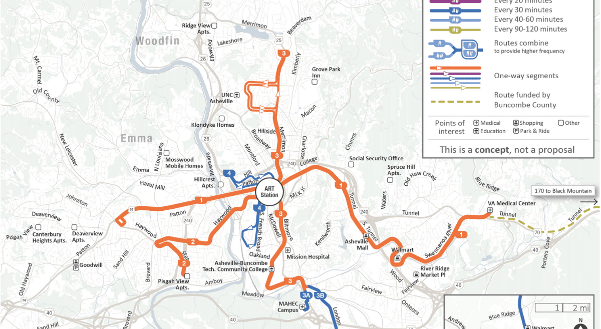 Avl-Ridership-Concept-map