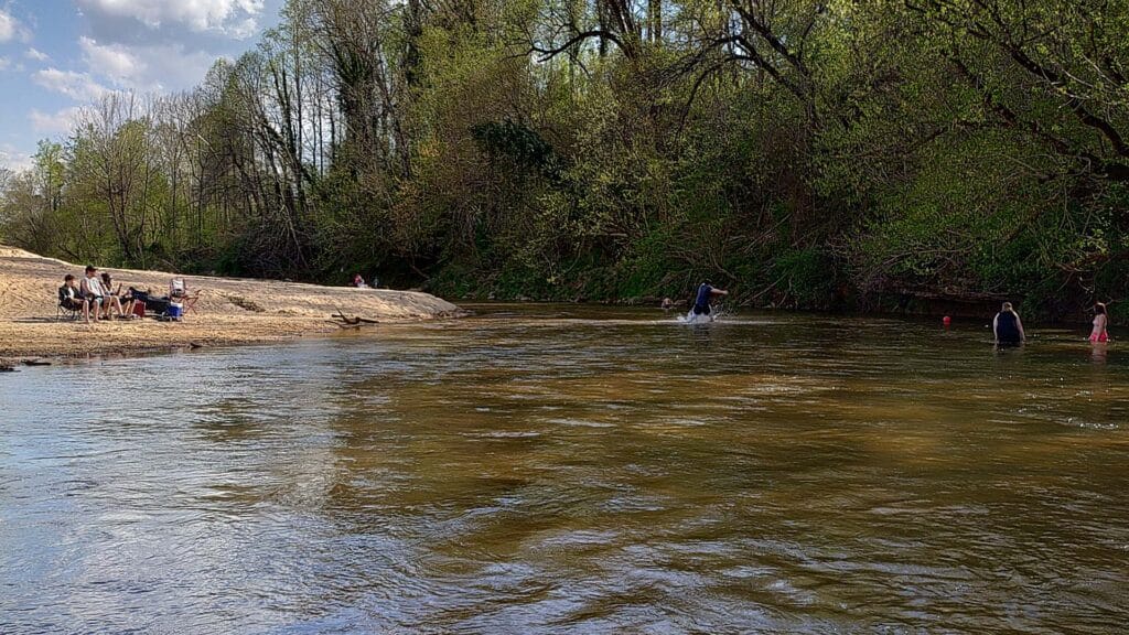Lawndale Park, part of the First Broad River Paddle Trail