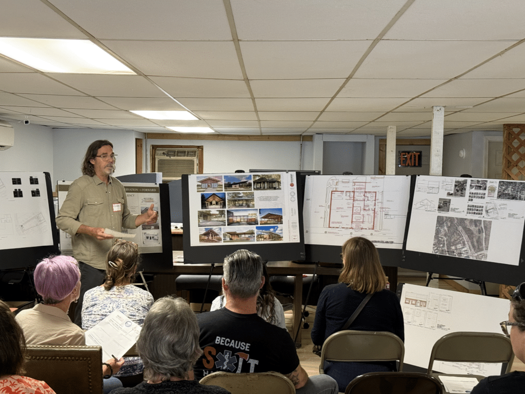 LoS_ __ADC volunteer designer shares design plans for the Hot Springs Community Center and Old Jail __