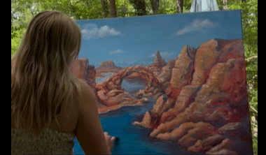 Amanda Cortina Painting